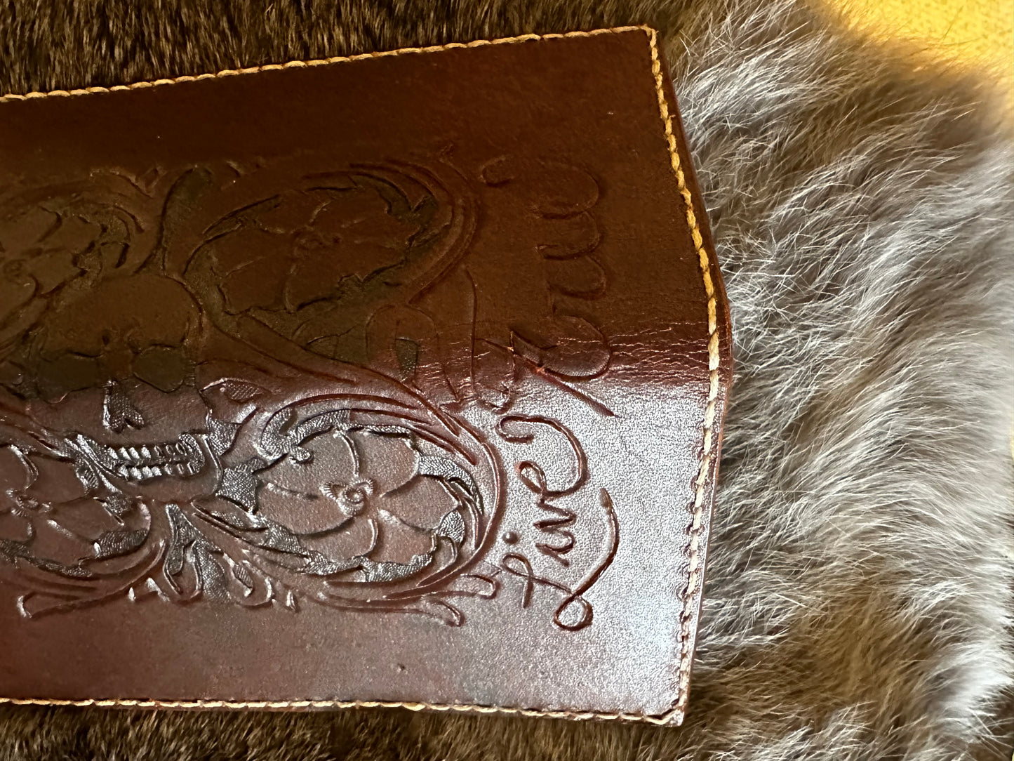 Hand tooled Roper wallet